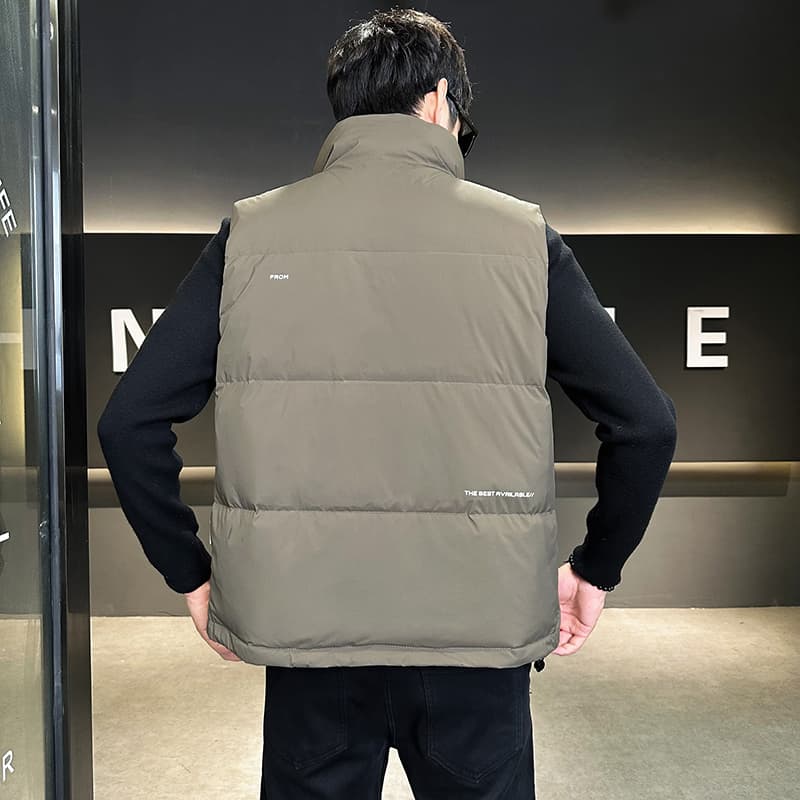 ゴルフ ウェア メンズ リバーシブル中綿入り高機能ゴルフベスト