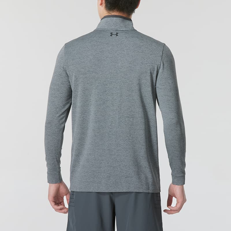 ゴルフ ウェア メンズ 軽量ストレッチ ハーフジップ トレーナー
